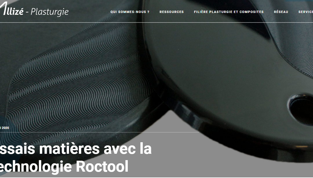 Material tests with Roctool technology