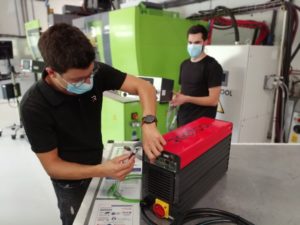 Installation roctool injection system