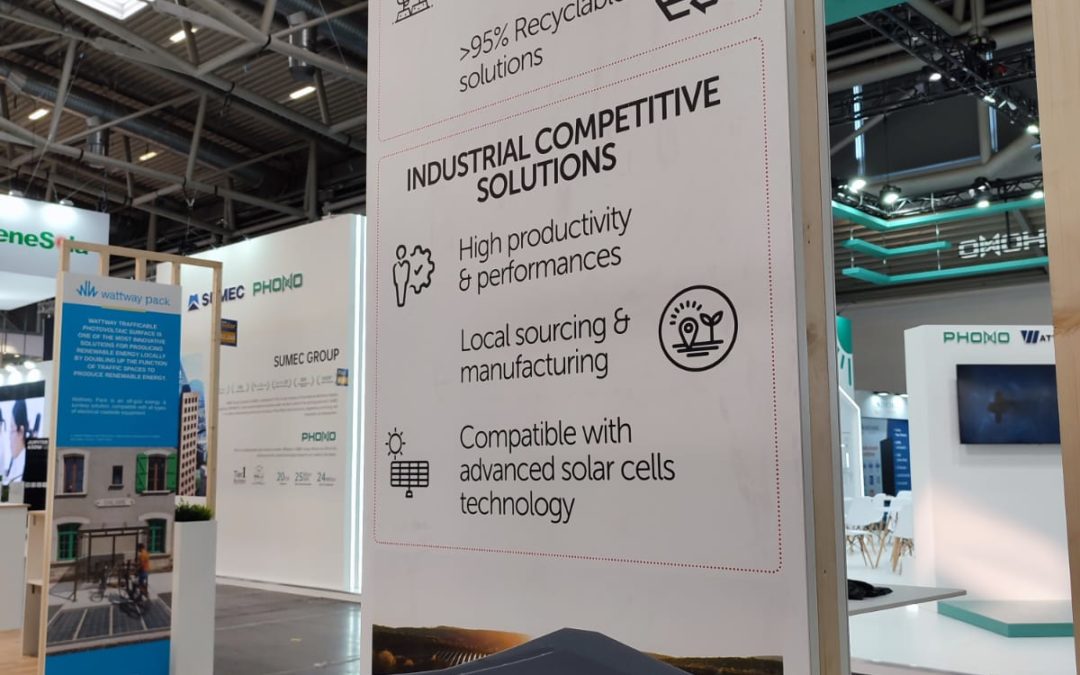 LIVE from the Intersolar show in Munich.