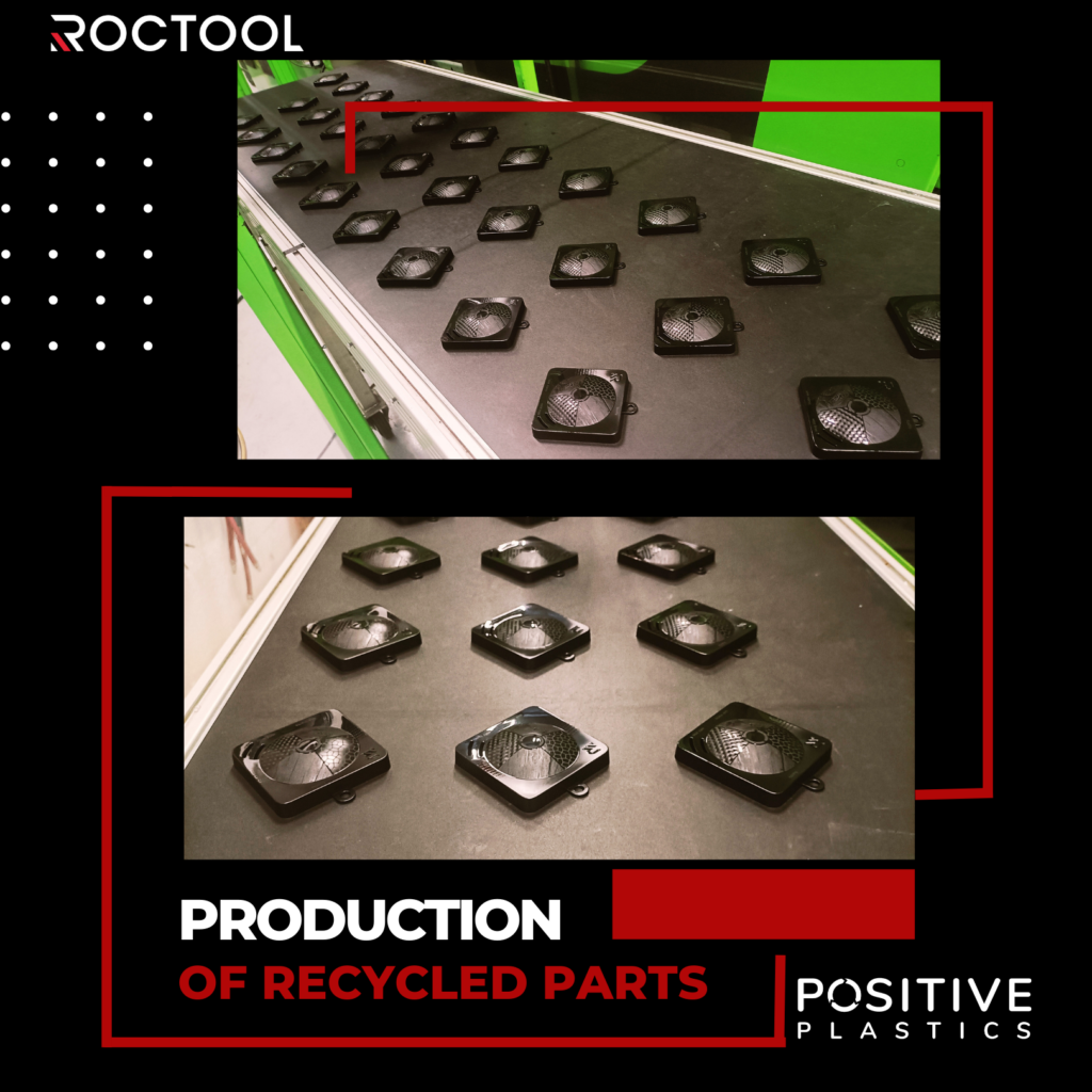 Positive Plastics Recycled plastic materials